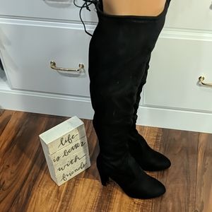 Wild Diva NWOB Over the Knee Boots